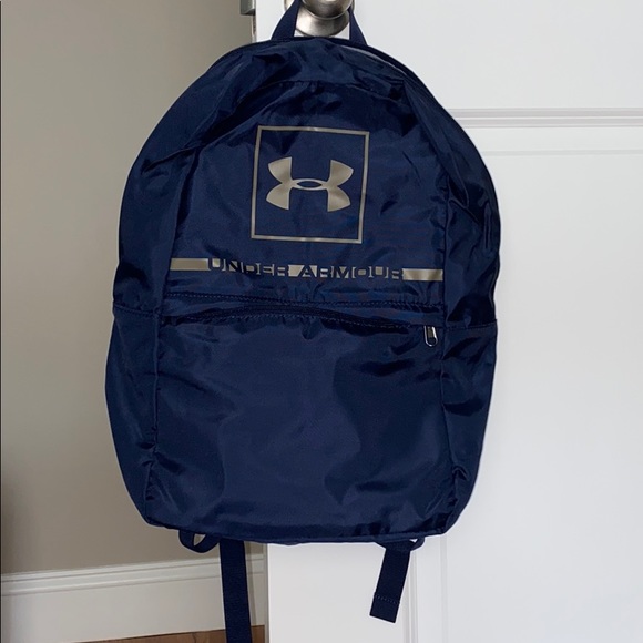under armour navy blue backpack
